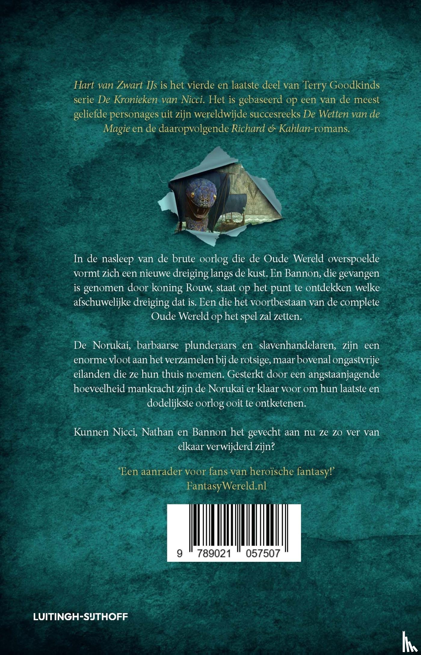 Goodkind, Terry - Hart van Zwart IJs