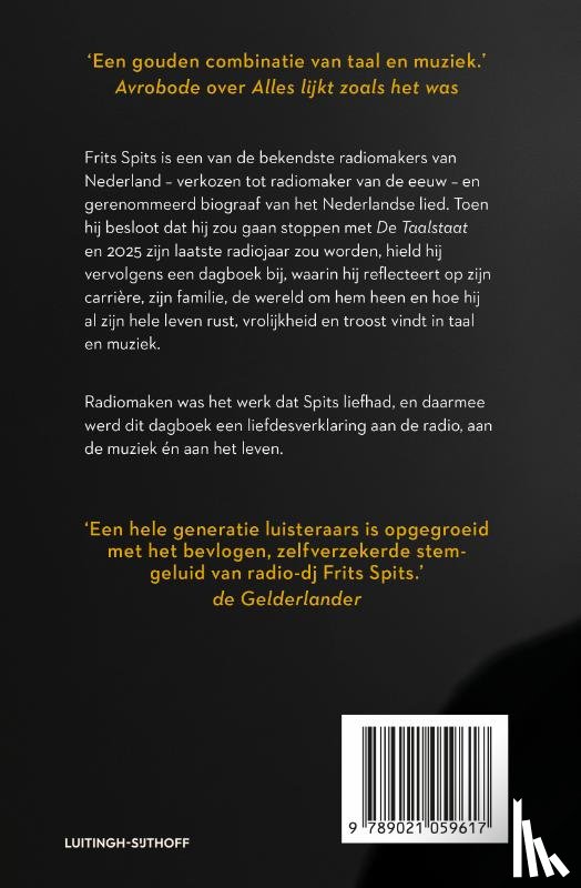 Spits, Frits - Mijn laatste radiojaar