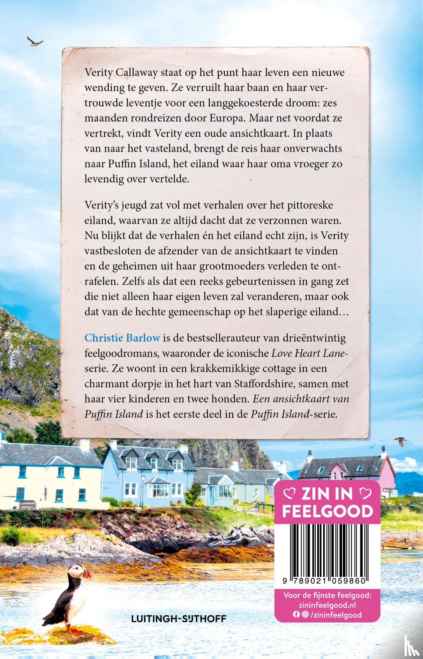 Barlow, Christie - Een ansichtkaart van Puffin Island
