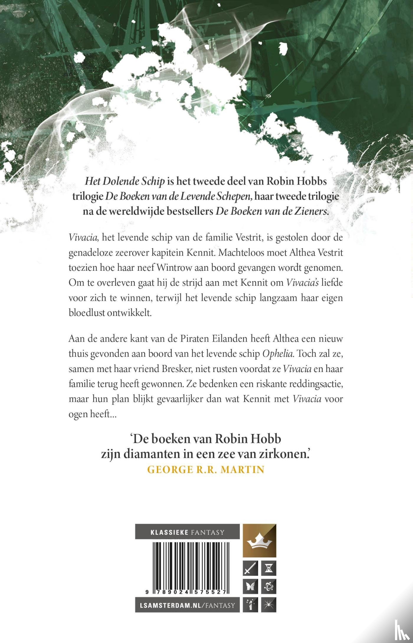 Hobb, Robin - De Boeken van de Levende Schepen 2 - Het Dolende Schip