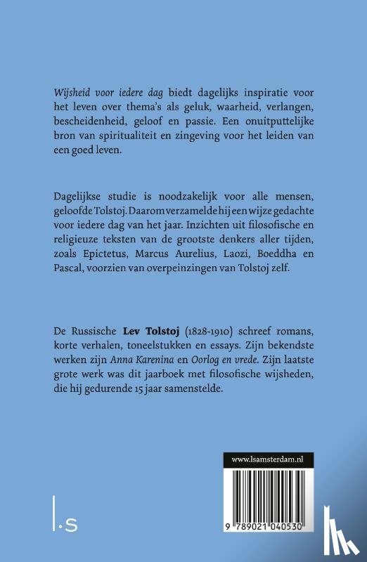 Tolstoj, Lev - Wijsheid voor iedere dag