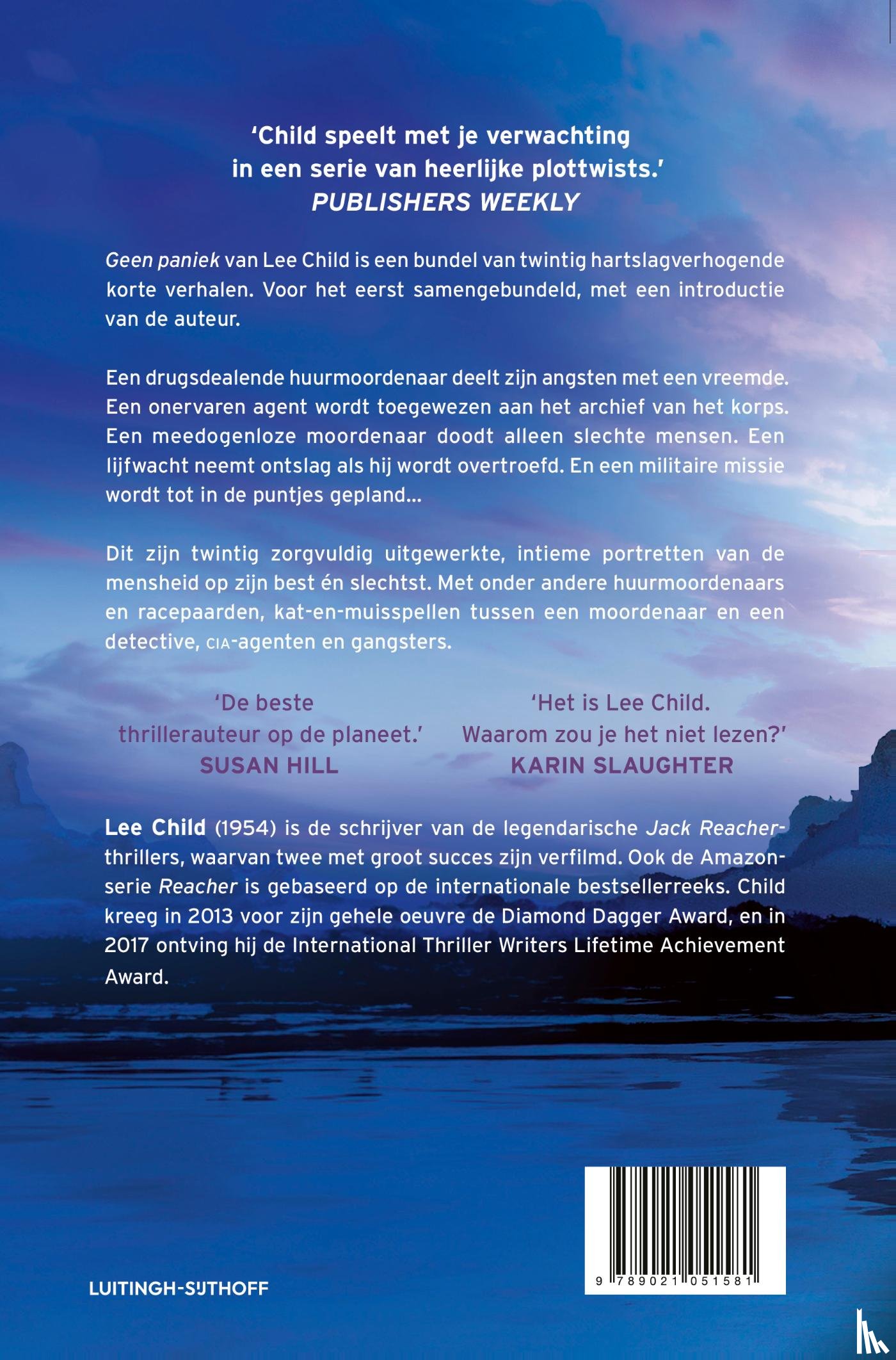 Child, Lee - Geen paniek