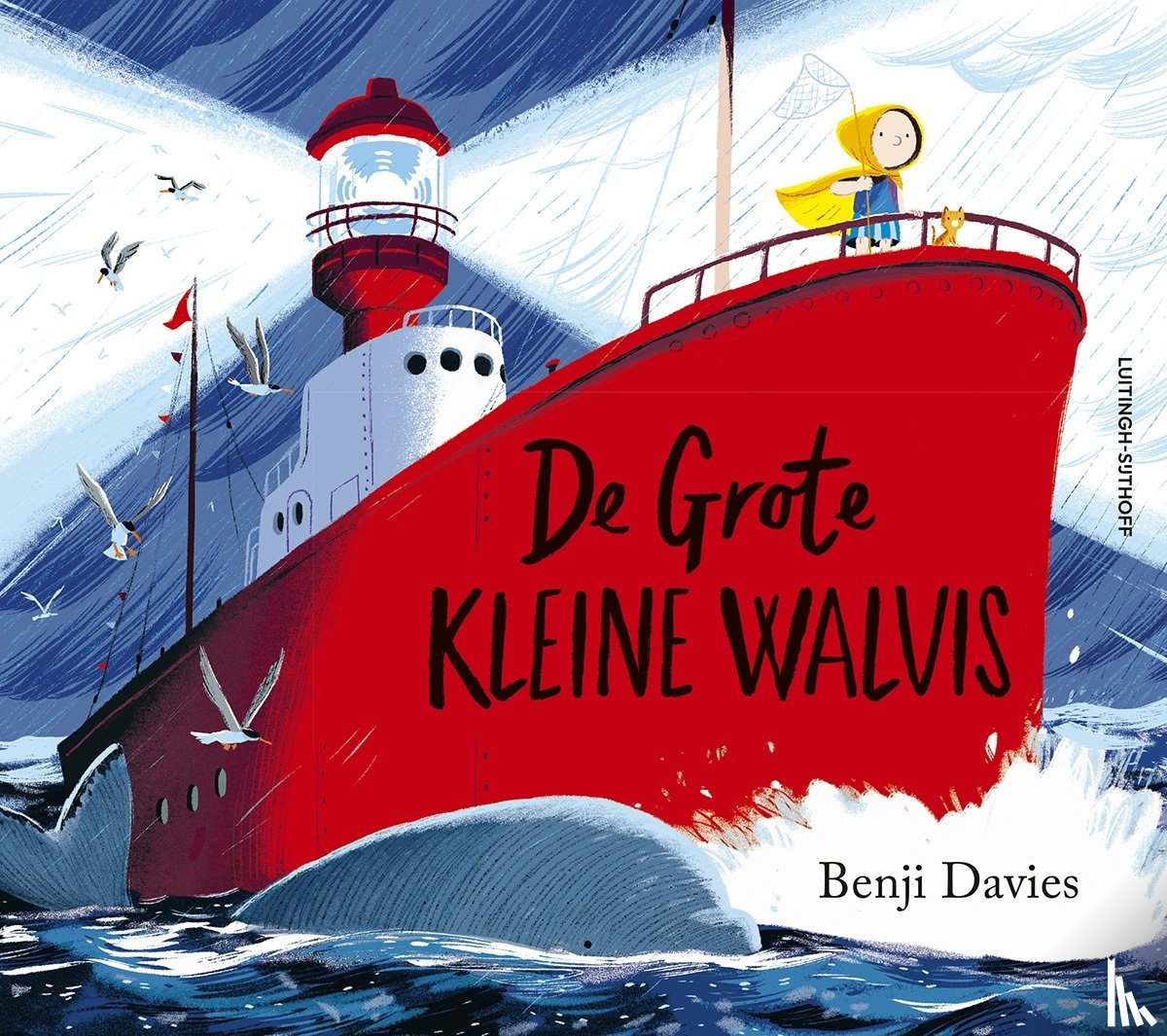 Davies, Benji - De grote kleine walvis - kartonboek