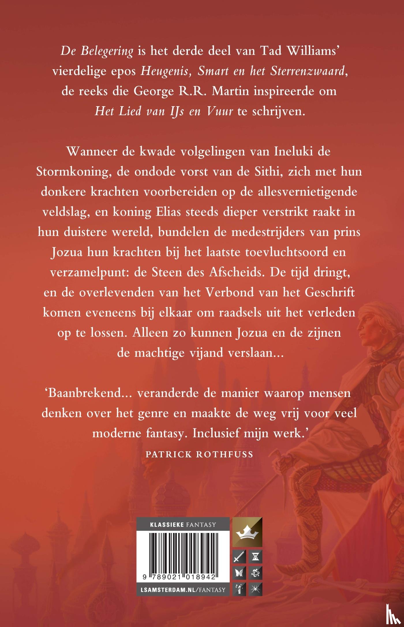 Williams, Tad - Heugenis, Smart en het Sterrenzwaard 3 - De Groene Engeltoren I - De Belegering