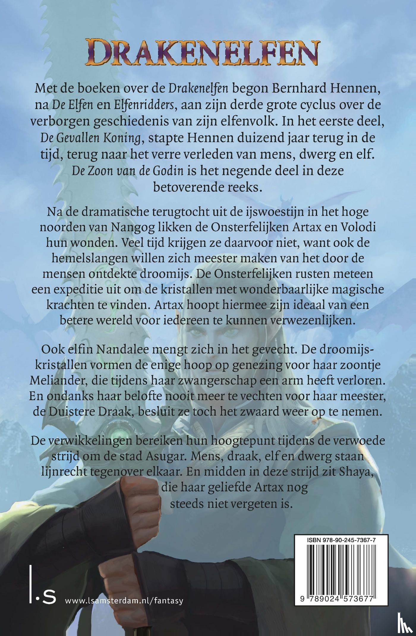 Hennen, Bernhard - Drakenelfen 9 - De Zoon van de Godin