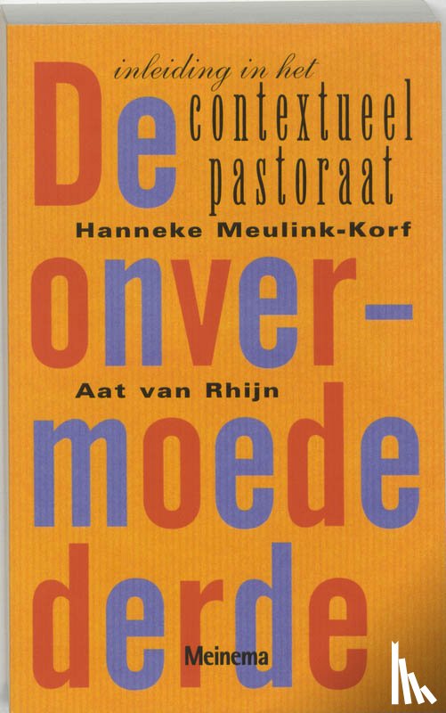 Meulink-Korf, H., Rhijn, A. van - De onvermoede derde - inleiding in het contextueel pastoraat