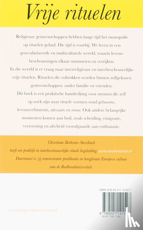 Berkvens-Stevelinck, Chr. - Vrije rituelen