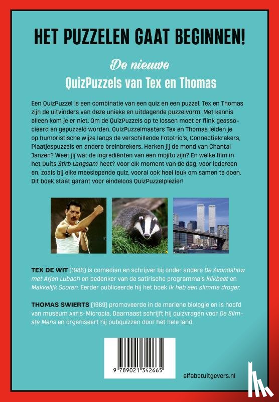 Wit, Tex de, Swierts, Thomas - De nieuwe QuizPuzzels