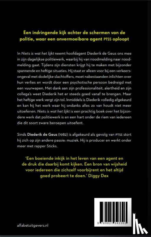 Geus, Diederik De - Niets is wat het lijkt
