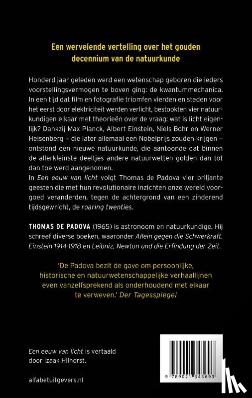 Padova, Thomas de - Een eeuw van licht