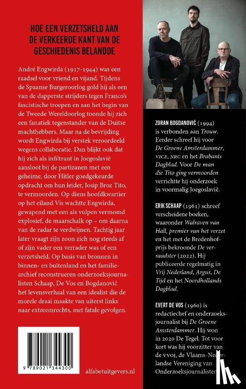Schaap, Erik, Bogdanovic, Zoran, Vos, Evert de - De man die Tito ging vermoorden
