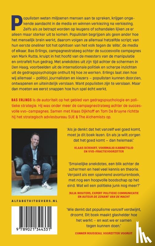 Erlings, Bas - Het spel van de populist