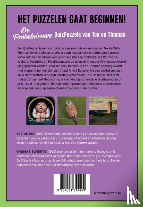 Wit, Tex de, Swierts, Thomas - De fonkelnieuwe QuizPuzzels