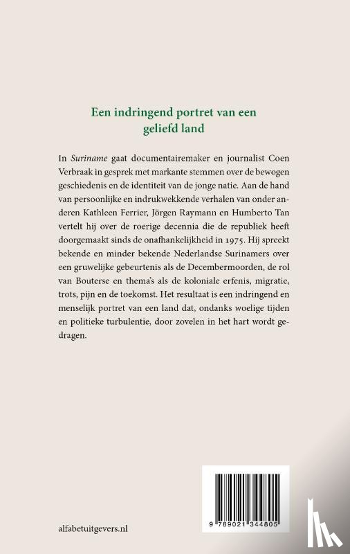 Verbraak, Coen - Suriname
