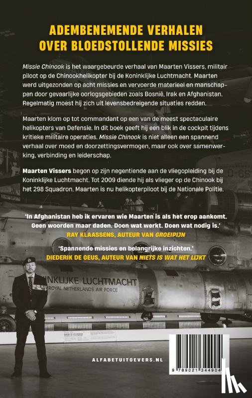 Vissers, Maarten - Missie Chinook