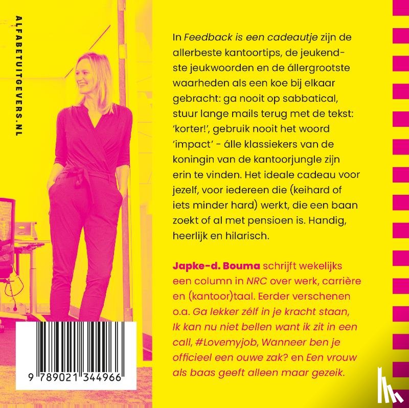 Bouma, Japke-d. - Feedback is een cadeautje
