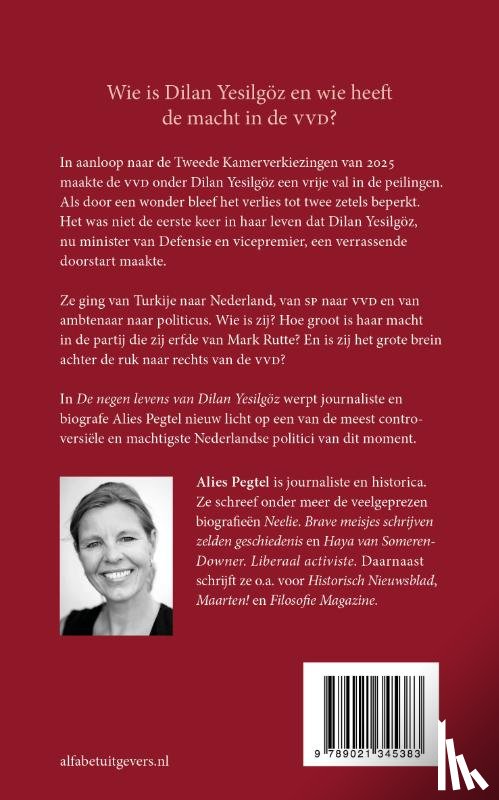 Pegtel, Alies - De negen levens van Dilan Yesilgöz