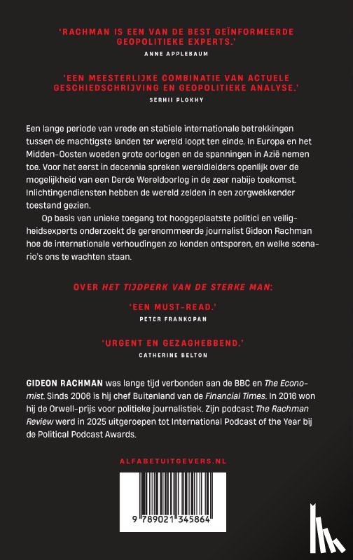 Rachman, Gideon - Oorlog op komst (of je het nu wil of niet)