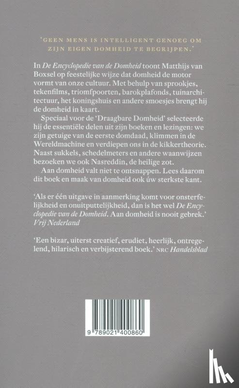 Boxsel, Matthijs van - De draagbare encyclopedie van de Domheid