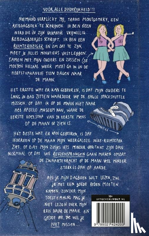 Farkas, Victoria - Het reisdagboek van Travis Montgomery: Vakantie op de maan