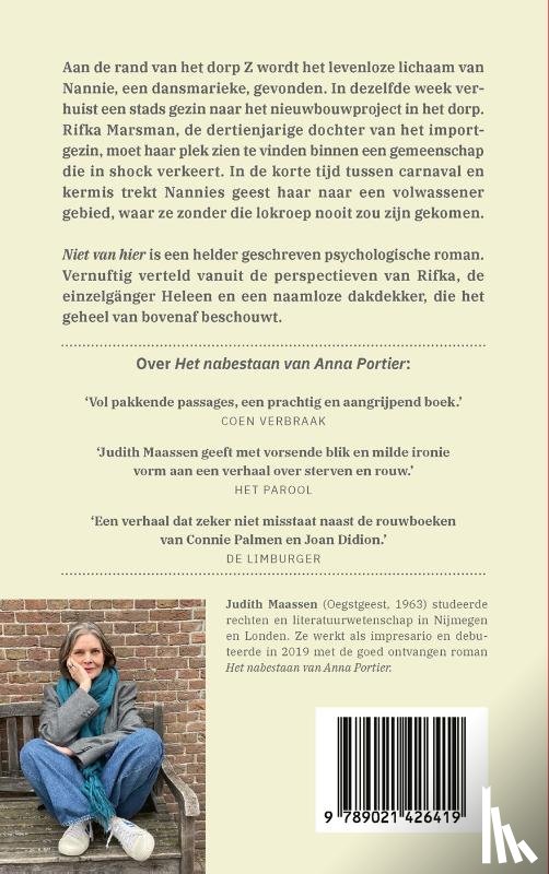 Maassen, Judith - Niet van hier