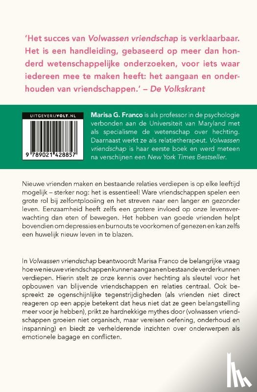 Franco, Marisa - Volwassen vriendschap
