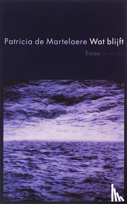 Martelaere, Patricia de - Wat blijft