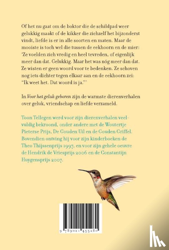 Tellegen, Toon - Voor het geluk geboren