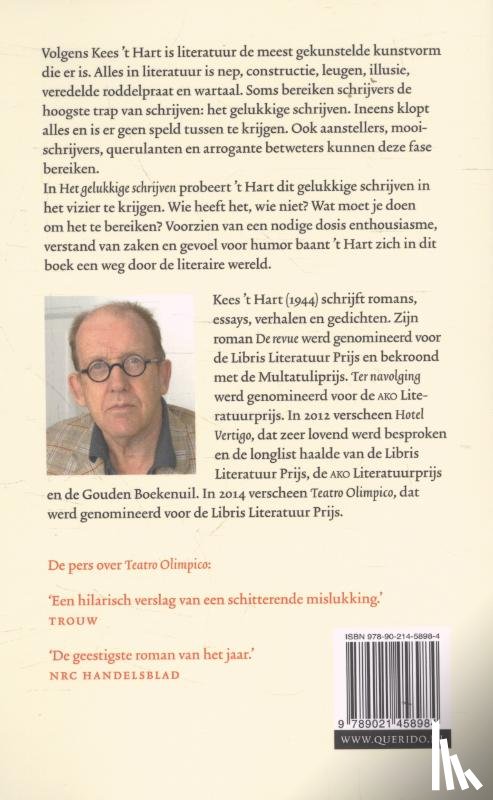 Hart, Kees 't - Het gelukkige schrijven