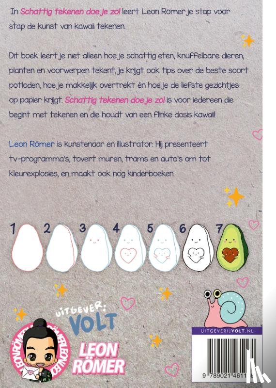 Römer, Leon - Schattig tekenen doe je zo!