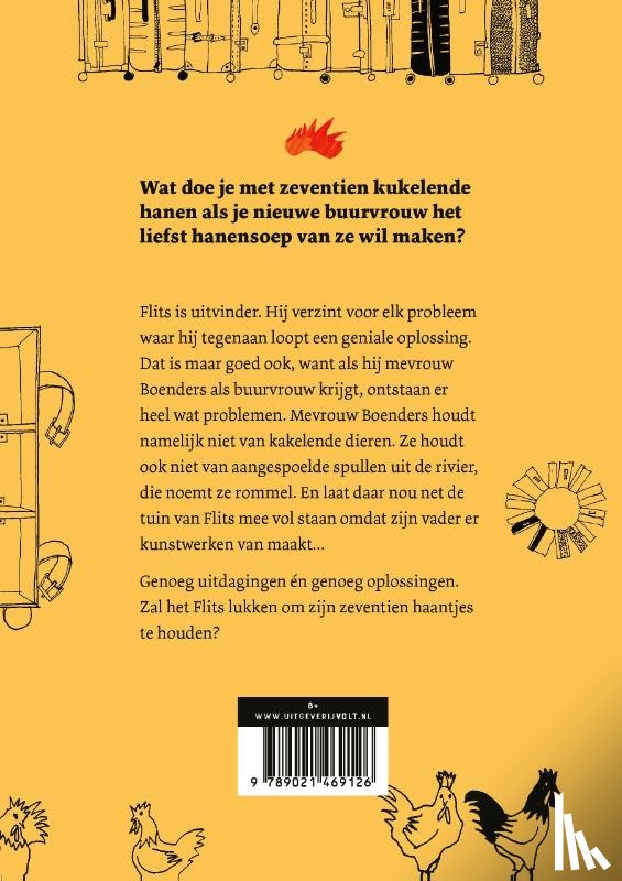 Bie, Lotje van der - Flits en het hanenhotel