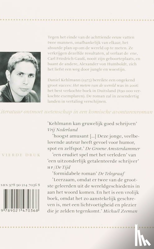 Kehlmann, Daniel - Het meten van de wereld
