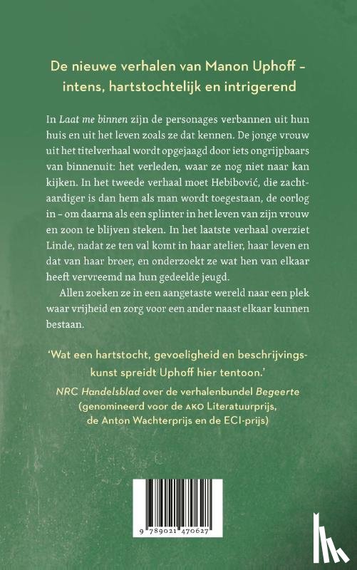 Uphoff, Manon - Laat me binnen