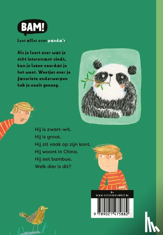 Akveld, Joukje - BAM! Ik lees: Een boek over panda’s (maar niet alleen)