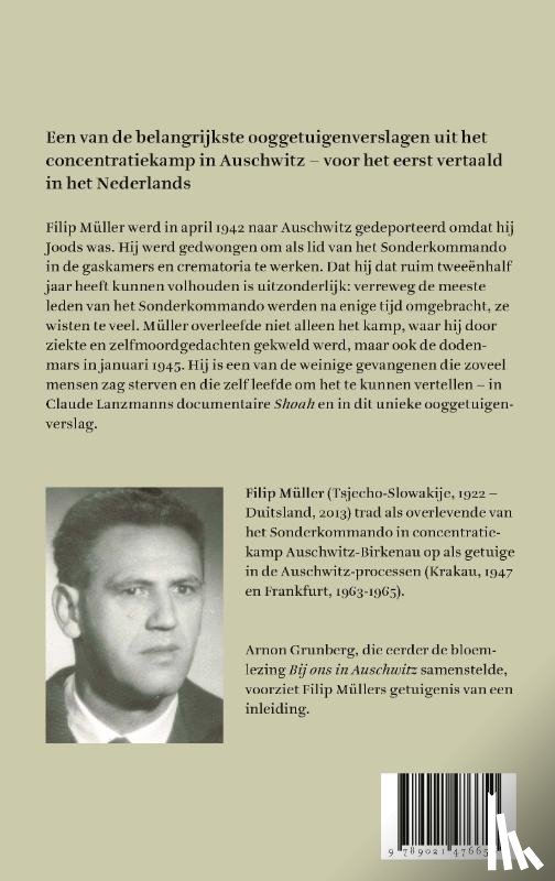 Müller, Filip - Sonderbehandlung/Speciale behandeling