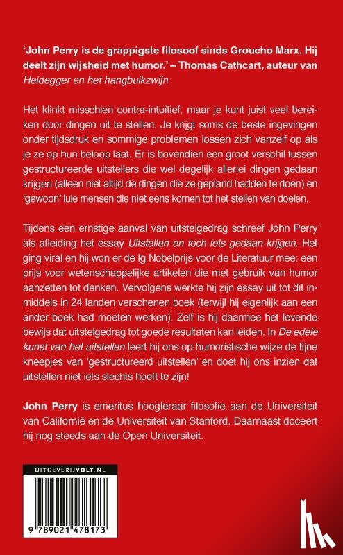 Perry, John - De edele kunst van het uitstellen