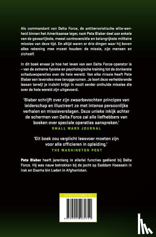 Blaber, Pete - De missie, mijn mensen en mezelf