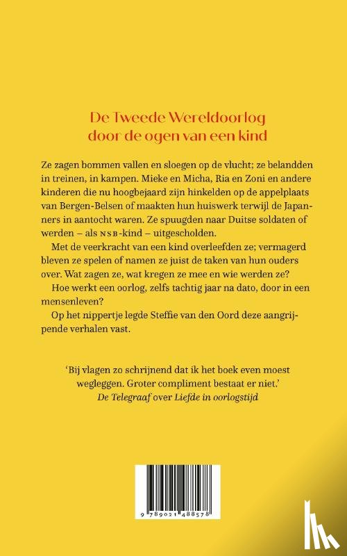 Oord, Steffie van den - Kinderen in oorlogstijd