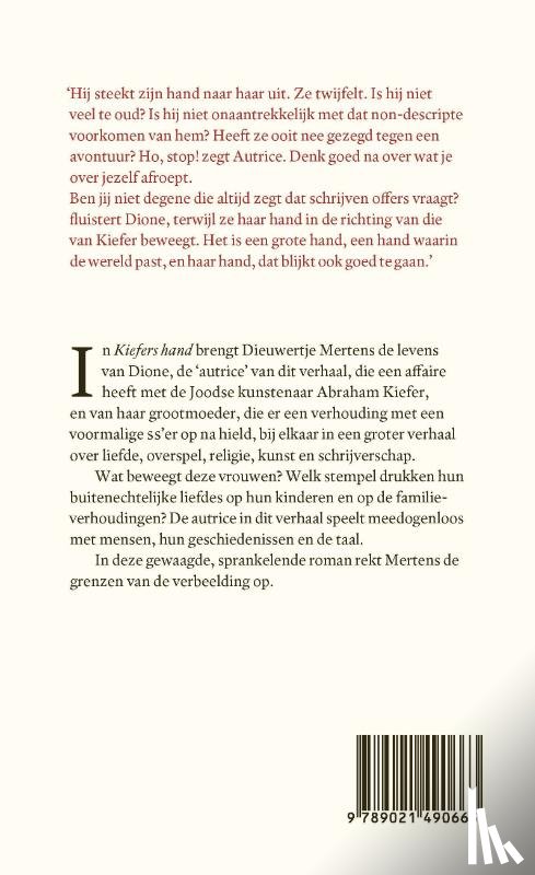 Mertens, Dieuwertje - Kiefers hand