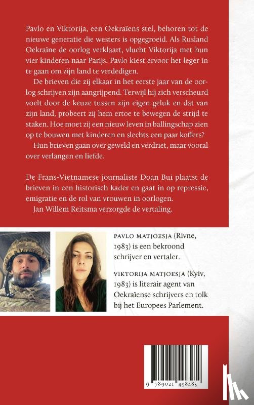 Matjoesja, Pavlo, Matjoesja, Viktorija - Niet nog een jaar zonder jou