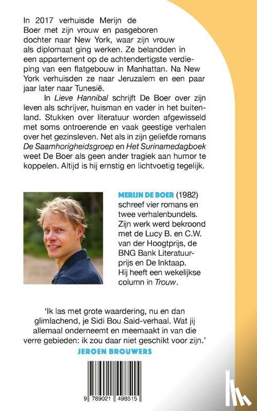 Boer, Merijn de - Lieve Hannibal