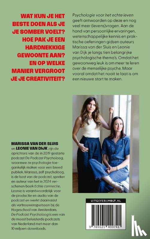 Sluis, Marissa van der, Dijk, Leonie van - Psychologie voor het echte leven