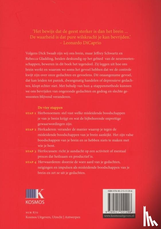 Schwartz, Jeffrey M., Gladding, Rebecca - Je bent niet je brein