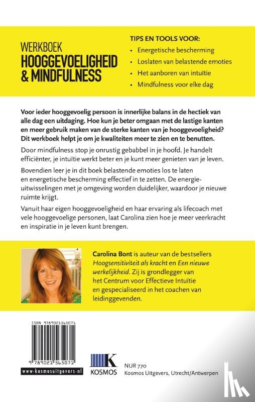 Bont, Carolina - Werkboek Hooggevoeligheid & Mindfulness