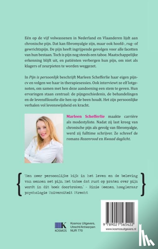Schefferlie, Marleen - Pijn is persoonlijk