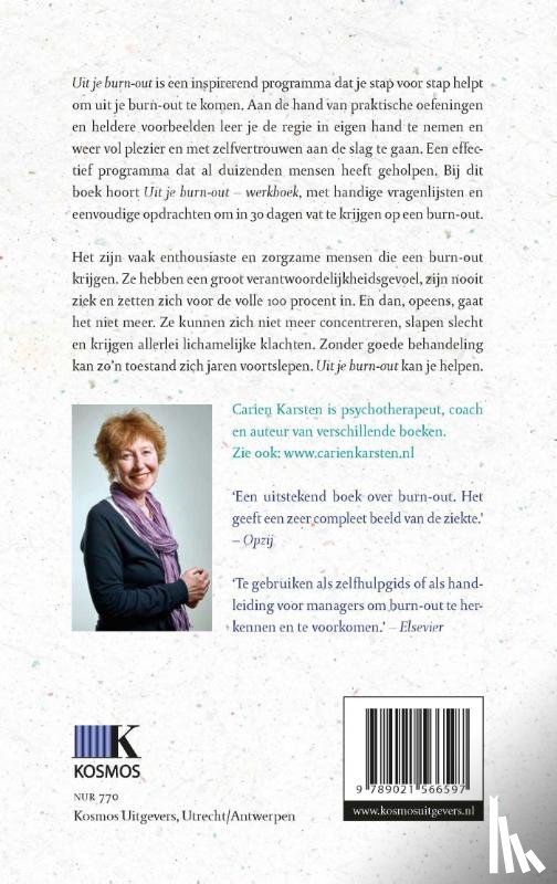 Karsten, Carien - Uit je burnout