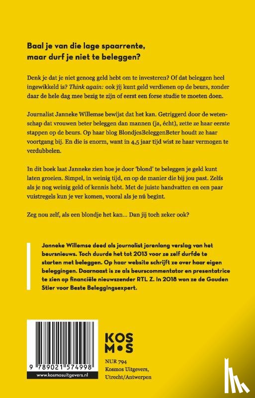 Willemse, Janneke - Blondjes Beleggen Beter