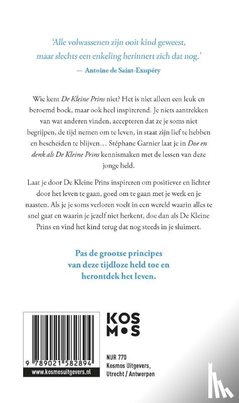 Garnier, Stéphane - Doe en denk als De Kleine Prins