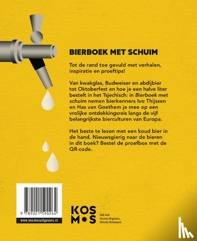 Thijssen, Ivo, Goethem, Has van - Bierboek met schuim