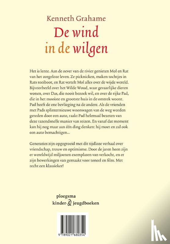 Grahame, Kenneth - De wind in de wilgen